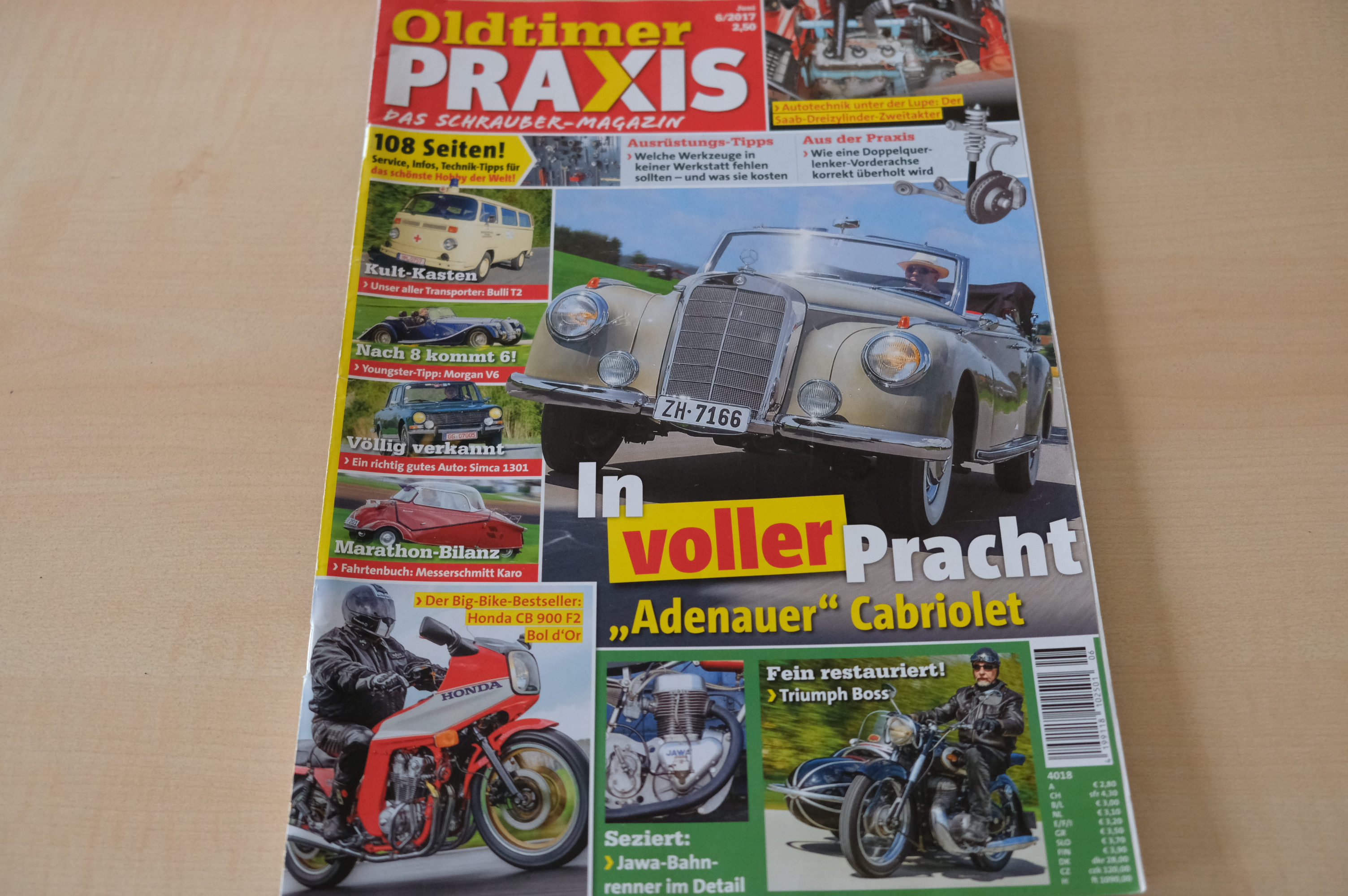 Deckblatt Oldtimer Praxis (06/2017)